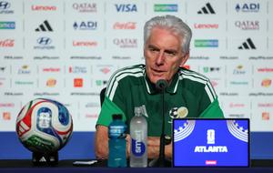 EEUU-ATLANTA-FUTBOL-COPA MUNDIAL DE LA FIFA 2026-CONFERENCIA DE PRENSA-SUDAFRICA