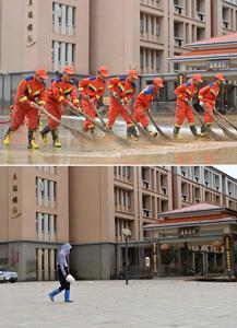 CHINA-GUANGXI-GUIGANG-INUNDACION-RECUPERACION