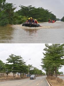 CHINA-GUANGXI-GUIGANG-INUNDACION-RECUPERACION