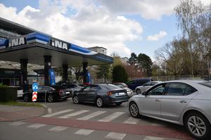 CROACIA-ZAGREB-PRECIOS DEL COMBUSTIBLE