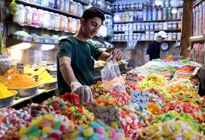 SIRIA-DAMASCO-EID AL-ADHA-DULCES-COMPRAS