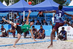 CHINA-HAINAN-SANYA-JUEGOS ASIATICOS DE PLAYA-BALONMANO DE PLAYA-RONDA PRELIMINAR MASCULINA-GRUPO A