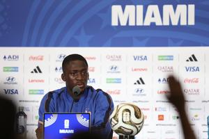 EEUU-MIAMI-FUTBOL-COPA MUNDIAL DE LA FIFA 2026-SELECCION FRANCIA-CONFERENCIA DE PRENSA