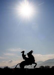 CHINA-XIZANG-LHASA-AÑO NUEVO TIBETANO-ESPECTACULOS ECUESTRES