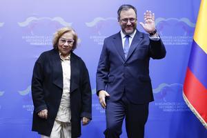 VENEZUELA-CARACAS-COLOMBIA-CANCILLERES-REUNION