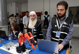 SIRIA-DAMASCO-ROBOTICA-EVENTO