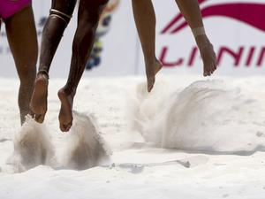 CHINA-HAINAN-SANYA-JUEGOS ASIATICOS DE PLAYA-VOLEIBOL DE PLAYA-PRELIMINAR FEMENINO-GRUPO G