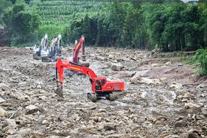 CHINA-CHONGQING-INUNDACION-RESCATE