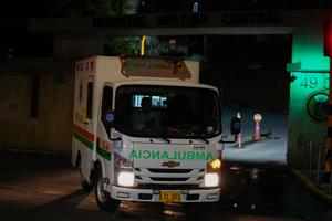 COLOMBIA-BOGOTA-ACCIDENTE-AVION MILITAR