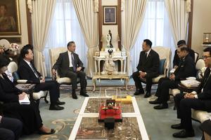 TAILANDIA-BANGKOK-PRIMER MINISTRO TAILANDES-CHINA-WANG YI-REUNION