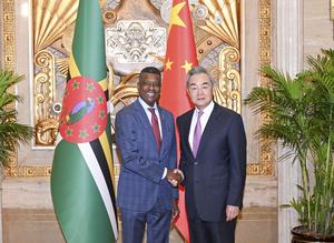 CHINA-SHANGHAI-WANG YI-DOMINICA-MINISTRO DE RELACIONES EXTERIORES-REUNION