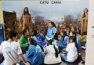 PERU-LIMA-CIVILIZACION CARAL-EXPOSICION