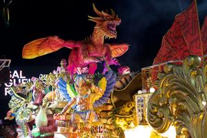 BRASIL-RIO DE JANEIRO-CARNAVAL-DESFILE-CAMPEON