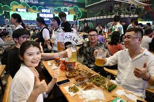 CHINA-QINGDAO-FESTIVAL INTERNACIONAL DE LA CERVEZA-INAUGURACION