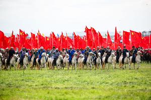 CHINA-MONGOLIA INTERIOR-XILIN GOL-FESTIVAL NAADAM-INAUGURACION