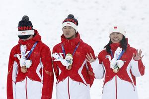 ITALIA-LIVIGNO-JUEGOS OLIMPICOS DE INVIERNO-ESQUI ACROBATICO-AERIALS POR EQUIPOS MIXTOS-FINAL