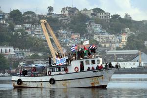 CUBA-HABANA-EEUU-BLOQUEO ENERGETICO-FLOTILLA