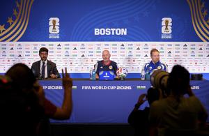 EEUU-BOSTON-FUTBOL-COPA MUNDIAL DE LA FIFA 2026-CONFERENCIA DE PRENSA-ESCOCIA