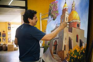 MEXICO-JALISCO-ARTISTA PLASTICO