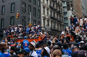 EEUU-NUEVA YORK-BALONCESTO-KNICKS-DESFILE DE VICTORIA DEL CAMPEONATO-AFICIONADOS