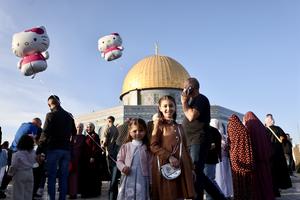 MEDIO ORIENTE-JERUSALEN-EID AL-ADHA-CELEBRACION