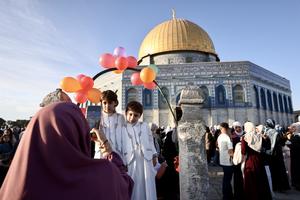 MEDIO ORIENTE-JERUSALEN-EID AL-ADHA-CELEBRACION