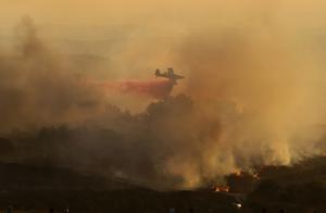 MEDIO ORIENTE-CISJORDANIA-NAPLUSA-INCENDIO-DAÑOS