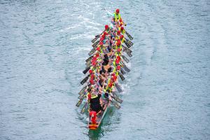 CHINA-FUJIAN-FUZHOU-CARRERAS DE BOTES DEL DRAGON
