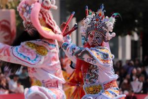 CHINA-AÑO NUEVO CHINO-DANZA YINGGE