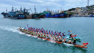 CHINA-FUJIAN-FUZHOU-CARRERAS DE BOTES DEL DRAGON