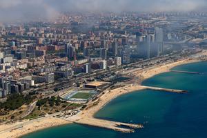 ESPAÑA-BARCELONA-VISTA AEREA