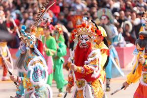 CHINA-AÑO NUEVO CHINO-DANZA YINGGE