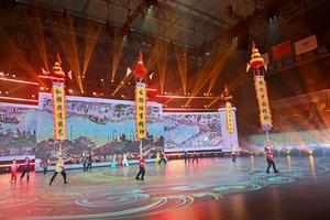 CHINA-TIANJIN-WUSHU-CAMPEONATO MUNDIAL JUNIOR-CEREMONIA DE INAUGURACION