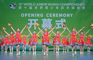 CHINA-TIANJIN-WUSHU-CAMPEONATO MUNDIAL JUNIOR-CEREMONIA DE INAUGURACION