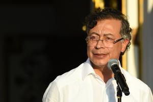 VENEZUELA-CARACAS-COLOMBIA-RODRIGUEZ-PETRO-CONFERENCIA DE PRENSA