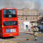 REINO UNIDO-LONDRES-GOLDERS GREEN-INCENDIO