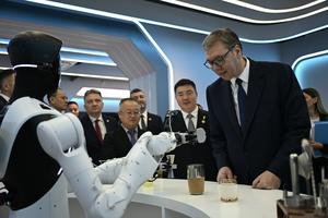 CHINA-ZHEJIANG-JIAXING-PRESIDENTE SERBIO-VUCIC-VISITA