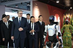 CHINA-ZHEJIANG-JIAXING-PRESIDENTE SERBIO-VUCIC-VISITA