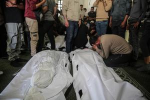 MEDIO ORIENTE-CIUDAD DE GAZA-HAMAS-COMANDANTE-FUNERAL