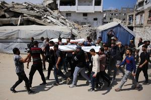 MEDIO ORIENTE-CIUDAD DE GAZA-HAMAS-COMANDANTE-FUNERAL