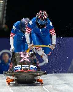 ITALIA-CORTINA D'AMPEZZO-JUEGOS OLIMPICOS DE INVIERNO-BOBSLEIGH DOBLE FEMENINO