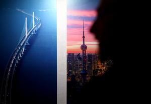 REINO UNIDO-LONDRES-SALON DE TE DE LA ASOMBROSA CIUDAD DE SHANGHAI