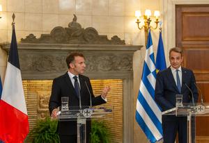 GRECIA-ATENAS-PRIMER MINISTRO-PRESIDENTE FRANCES-REUNION