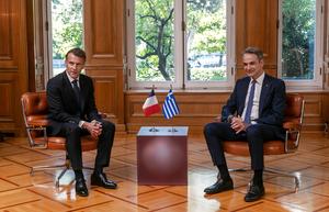 GRECIA-ATENAS-PRIMER MINISTRO-PRESIDENTE FRANCES-REUNION