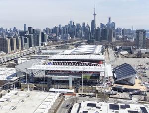 CANADA-TORONTO-COPA MUNDIAL DE LA FIFA 2026-MEJORAS IMPORTANTES DEL ESTADIO-FINALIZACION