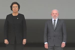 BRASIL-BRASILIA-SURINAM-LULA DA SILVA-PRESIDENTA-VISITA