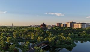 CHINA-HEBEI-XIONG'AN-PAISAJE DE PRINCIPIOS DE VERANO