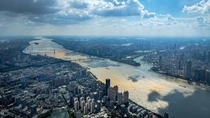 CHINA-HUBEI-RIO YANGTSE-PUENTES