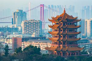 CHINA-HUBEI-RIO YANGTSE-PUENTES