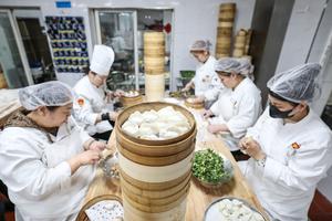 CHINA-SHENYANG-AÑO NUEVO CHINO-DUMPLINGS